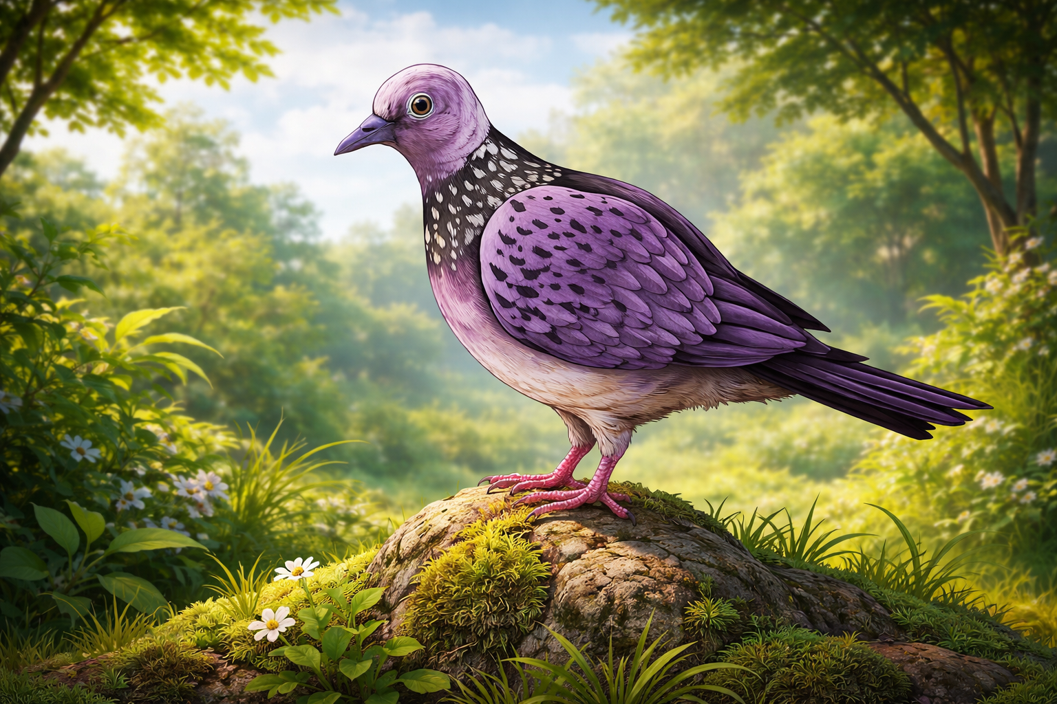 Asal Mula Suara Burung Tekukur 