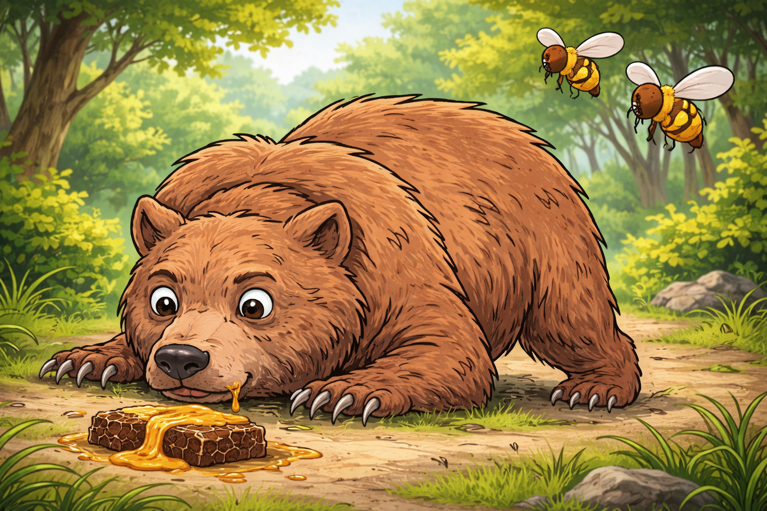 Beruang dan Sarang Lebah