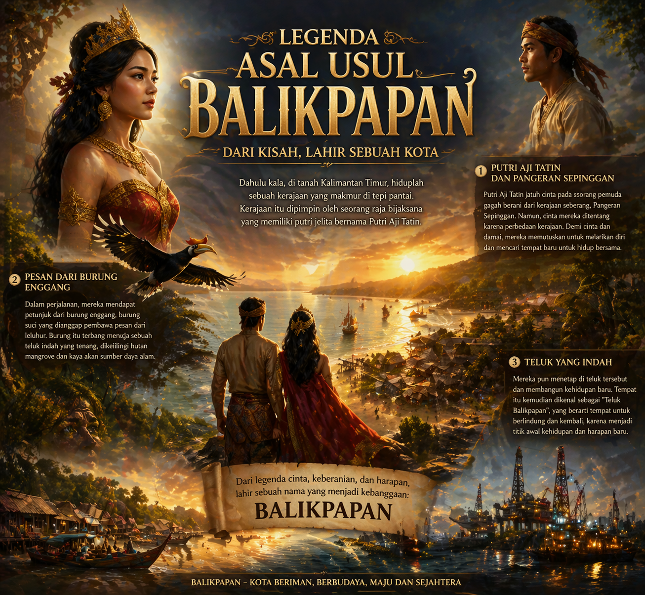 Jejak Sejarah Panjang Kota Balikpapan