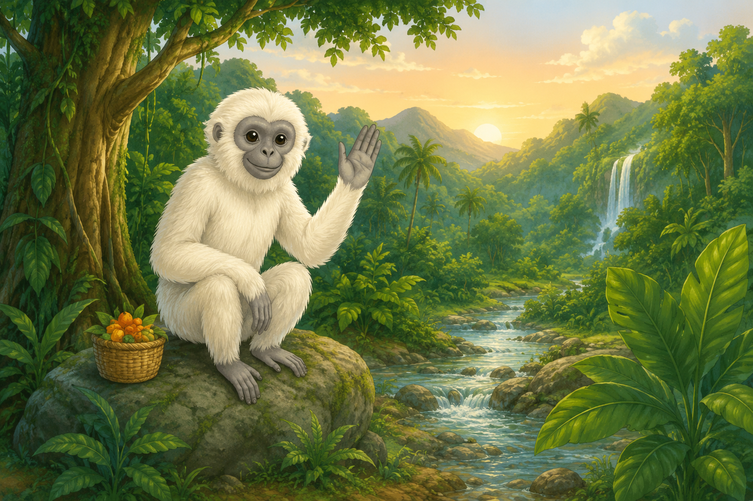 Siamang Putih