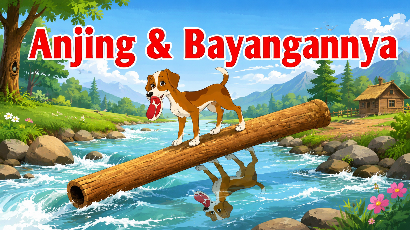 Anjing dan Bayangannya